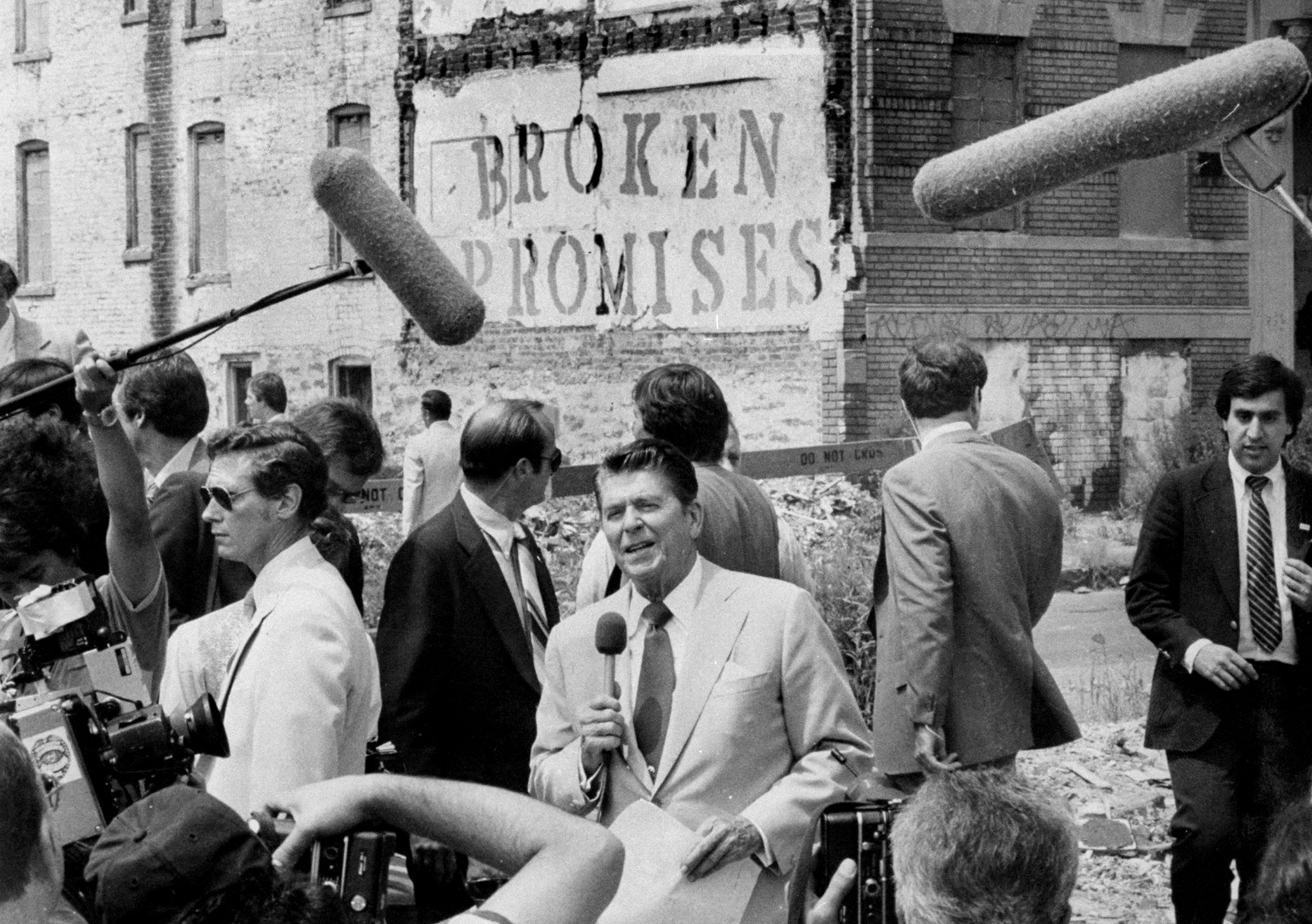 Like Reagan Before Him, Trump Barnstorms the Bronx