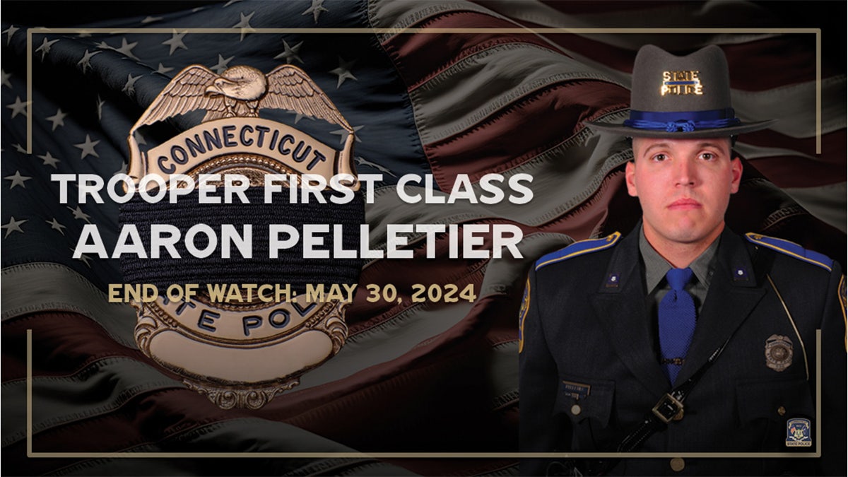 Mother of fallen Connecticut detective rallies behind significance of ‘thin blue line’ flag