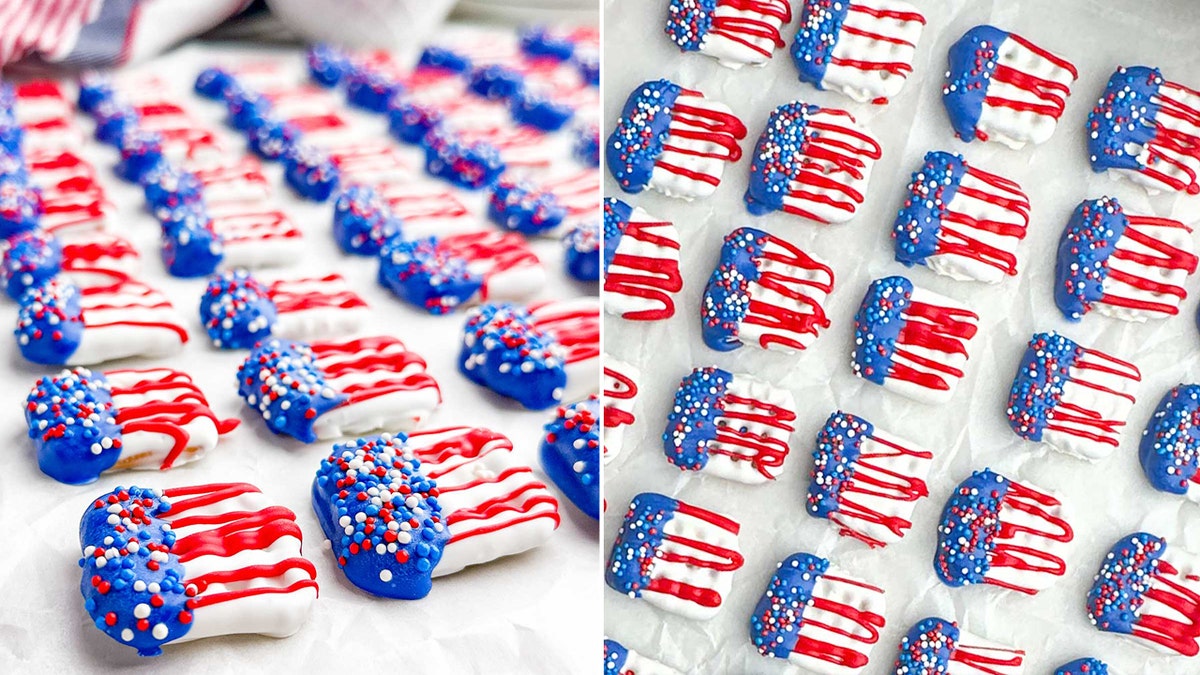 Fourth of July snack recipe has a red, white and blue salty-sweet twist
