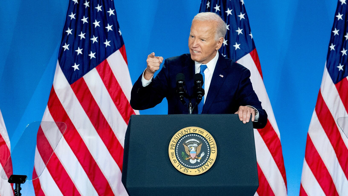 Biden stages hour-long press conference, takes multiple questions in bid to allay fears over mental decline