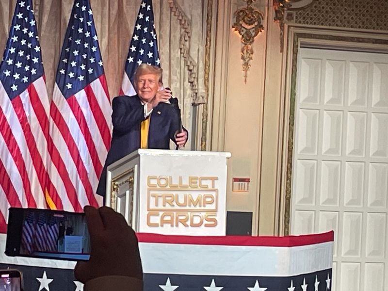 Trump’s Pro-Crypto Bluster at NFT Gala Lacked Policy Substance