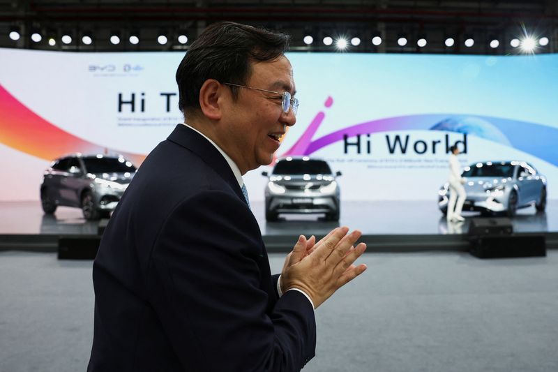 China's electric vehicles are around 3-5 years ahead, BYD CEO says
